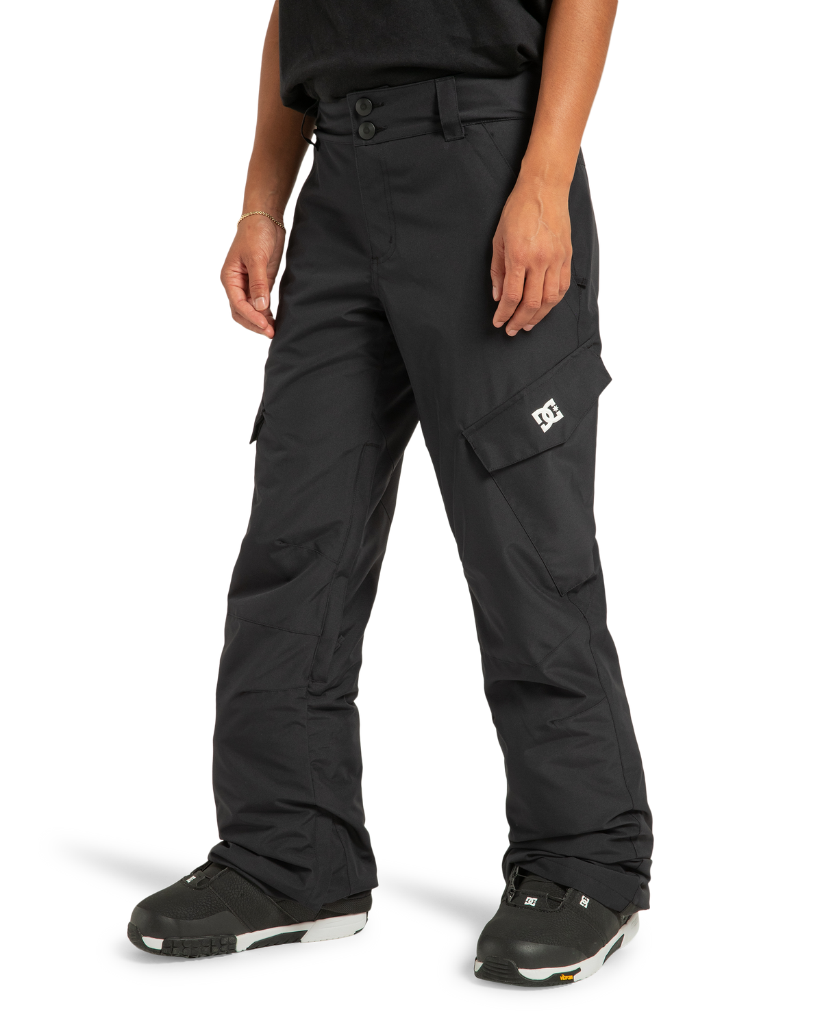 Women's Nonchalant Insulated Snow Pants - Black | DC Shoes