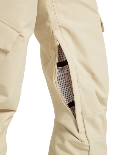 Women's Nonchalant Insulated Snow Pants - Oatmeal | DC Shoes