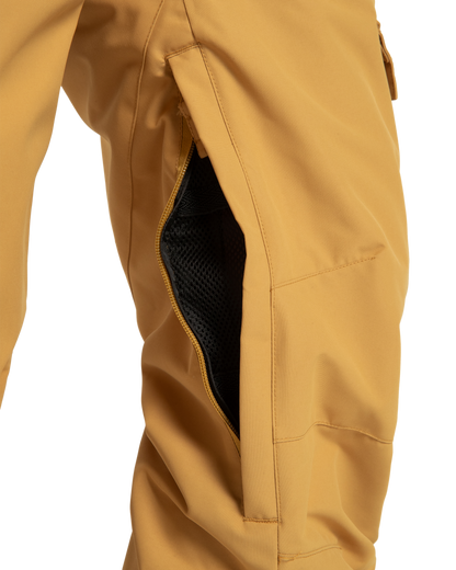 Women's Nonchalant Insulated Snow Pants - Mustard Gold | DC Shoes