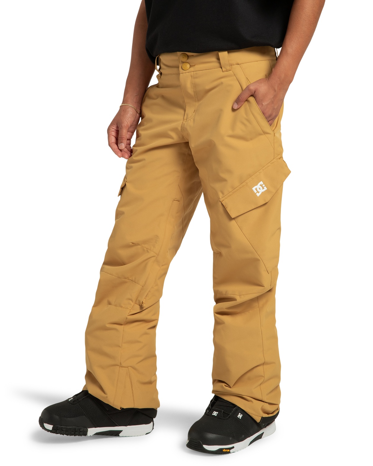 Women's Nonchalant Insulated Snow Pants - Mustard Gold | DC Shoes