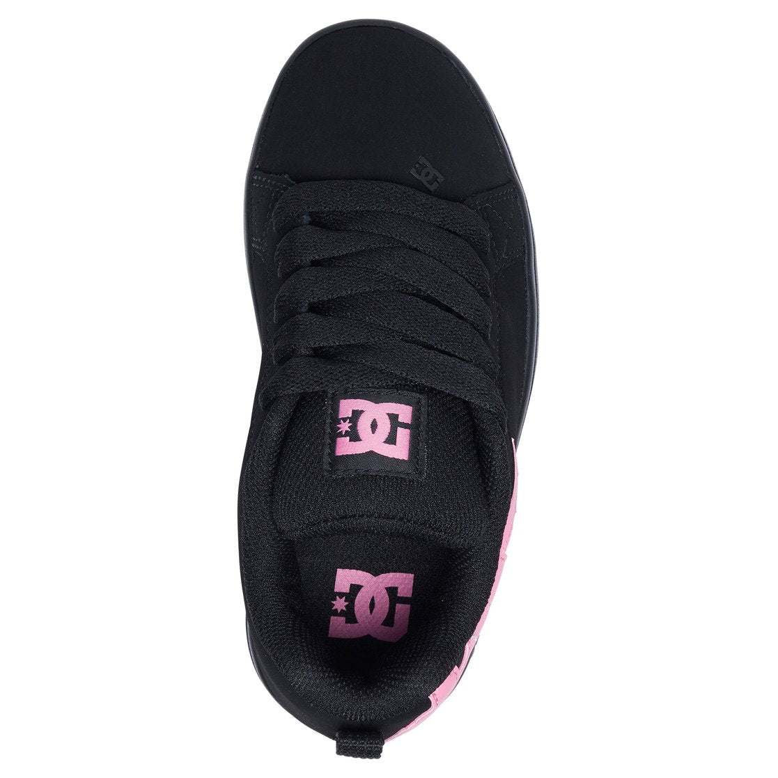 Kids' Court Graffik Shoes - Black/Pink | DC Shoes