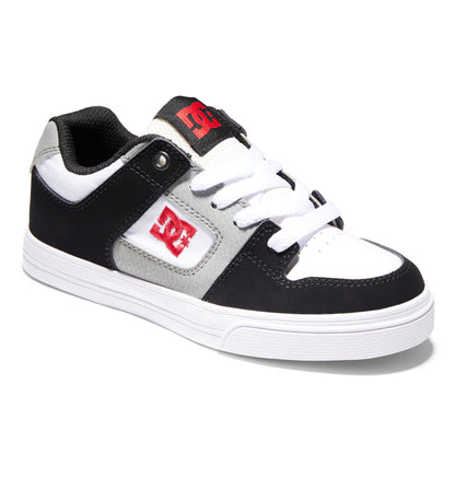 Kids' Pure Shoes - White/Black/Red | DC Shoes