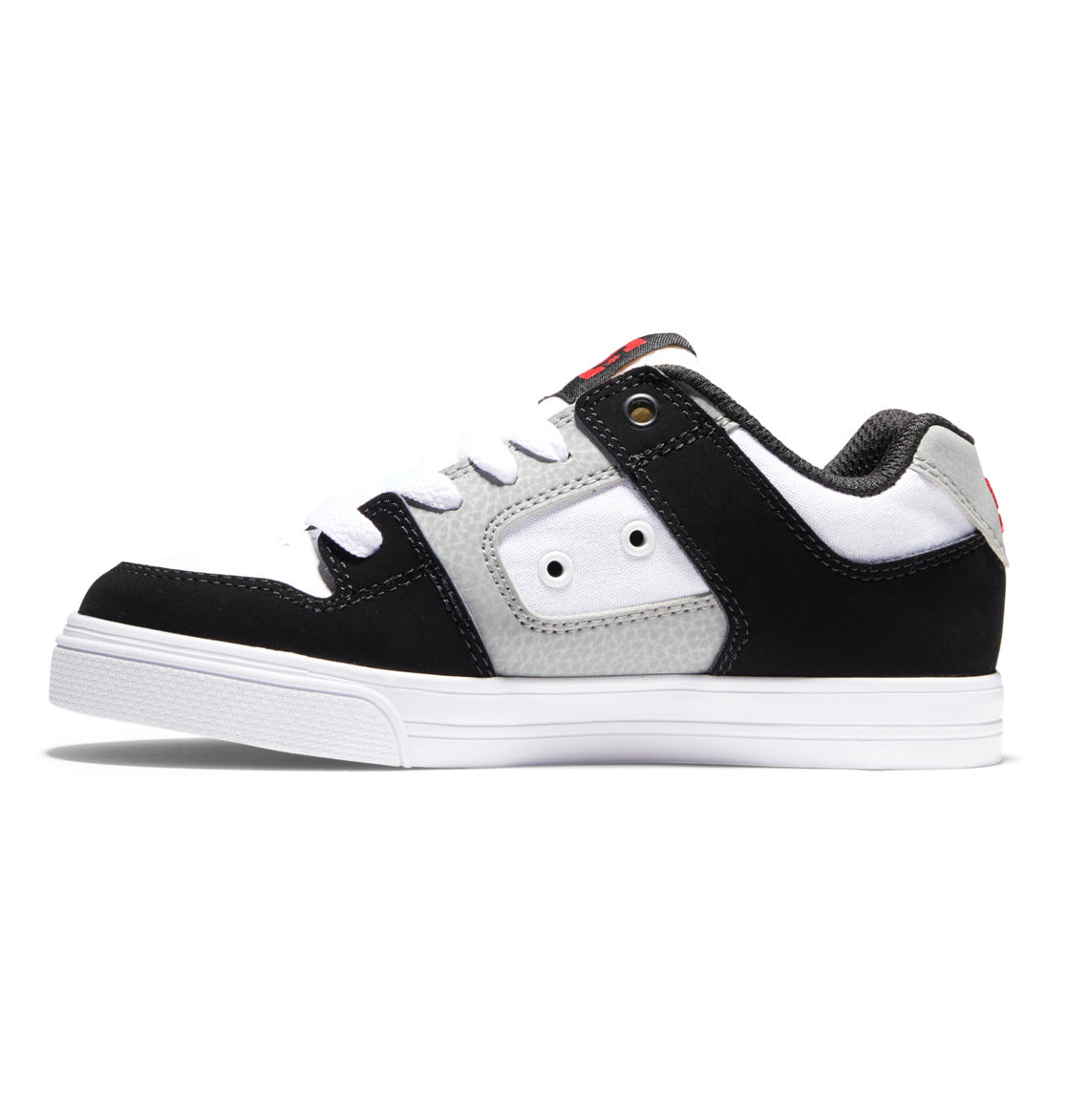 Kids' Pure Shoes - White/Black/Red | DC Shoes