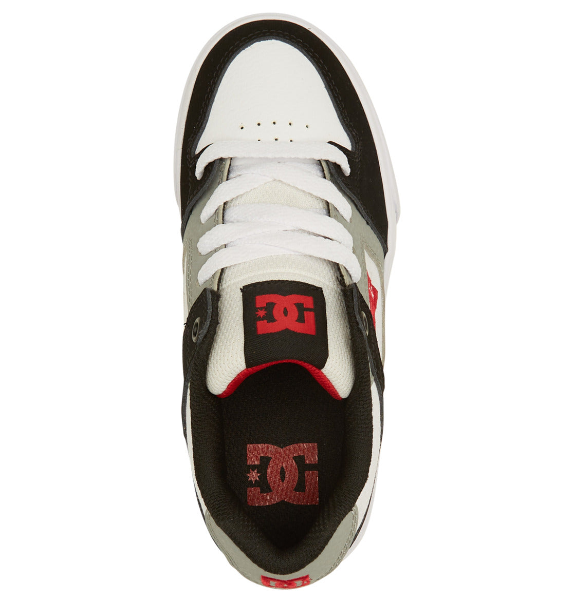Kids' Pure Shoes - White/Black/Red | DC Shoes