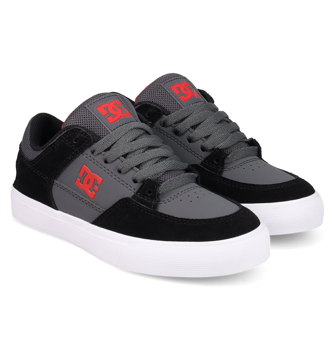Kids' Onyx Shoes - Grey/Black/Red | DC Shoes