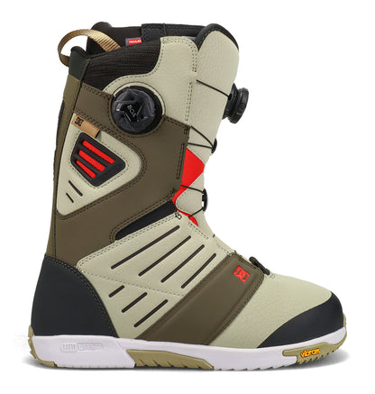 Men's Judge Snowboard Boots - Taupe/Grey/Orange | DC Shoes