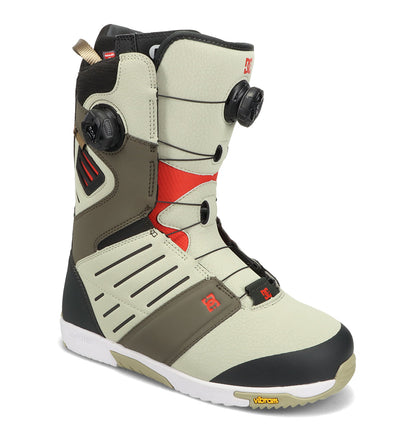 Men's Judge Snowboard Boots - Taupe/Grey/Orange | DC Shoes
