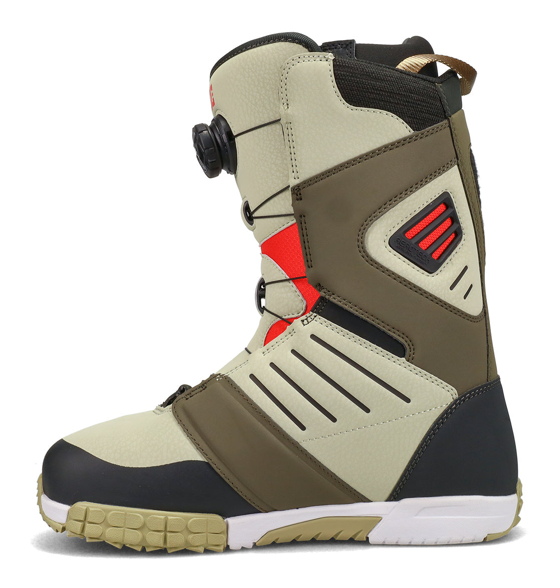 Men's Judge Snowboard Boots - Taupe/Grey/Orange | DC Shoes