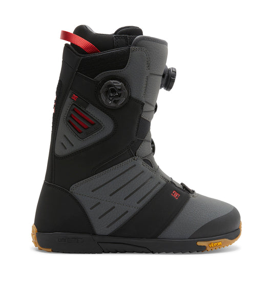 Men's Judge BOA® Snowboard Boots - Black/Grey/Red | DC Shoes