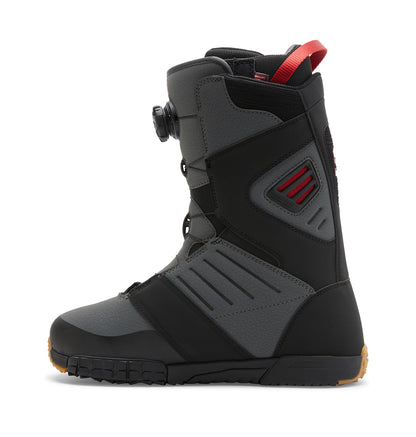Men's Judge BOA® Snowboard Boots - Black/Grey/Red | DC Shoes