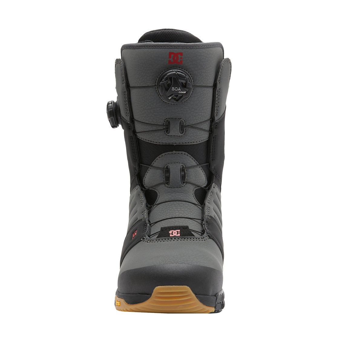 Men's Judge BOA® Snowboard Boots - Black/Grey/Red | DC Shoes