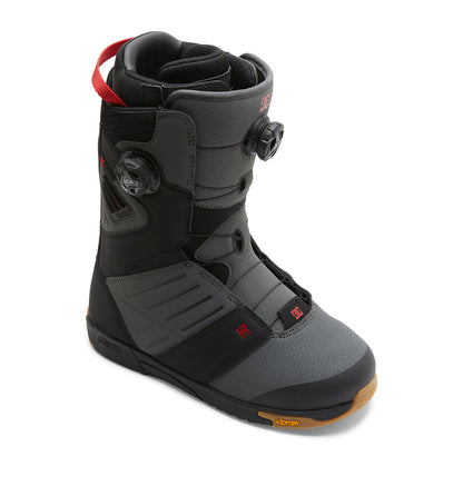 Men's Judge BOA® Snowboard Boots - Black/Grey/Red | DC Shoes