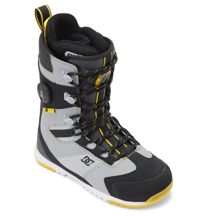 Men's Premier Hybrid BOA® Snowboard Boots - Black/Grey/Yellow | DC Shoes