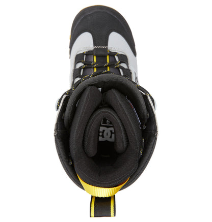 Men's Premier Hybrid BOA® Snowboard Boots - Black/Grey/Yellow | DC Shoes