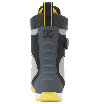 Men's Premier Hybrid BOA® Snowboard Boots - Black/Grey/Yellow | DC Shoes