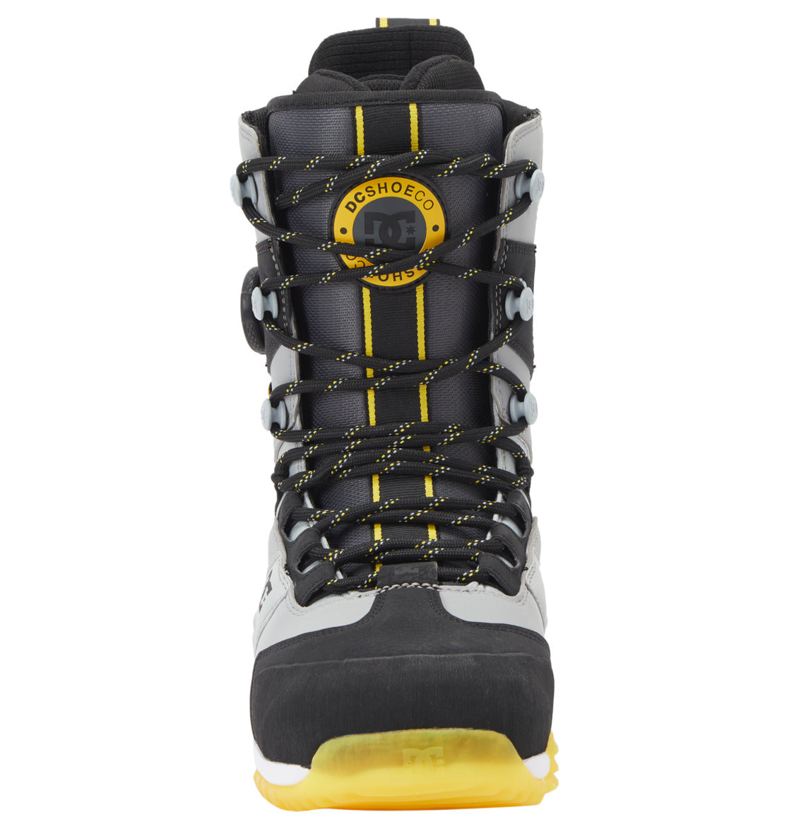 Men's Premier Hybrid BOA® Snowboard Boots - Black/Grey/Yellow | DC Shoes