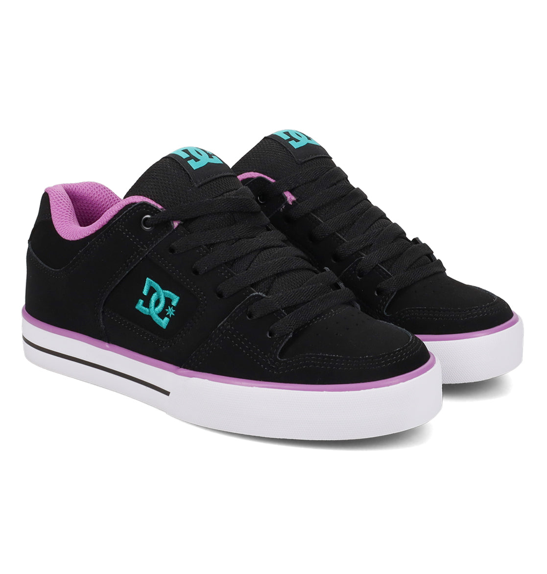 Women's Pure Shoes - Black/Multi | DC Shoes