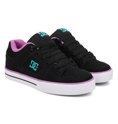 Women's Pure Shoes - Black/Multi | DC Shoes