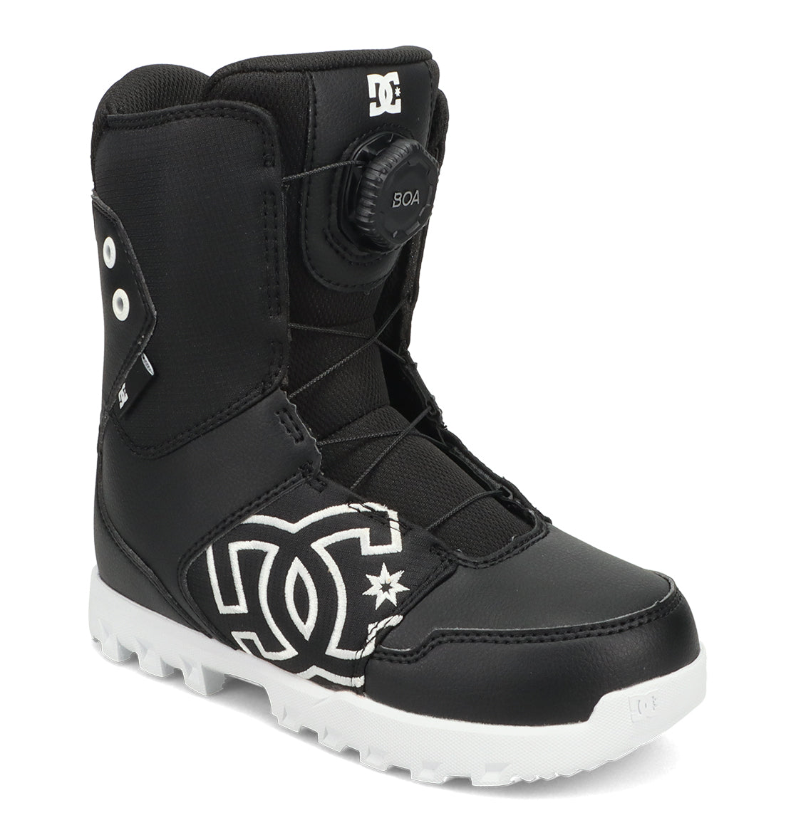 Kids' Scout Snowboard Boots - Black/White | DC Shoes