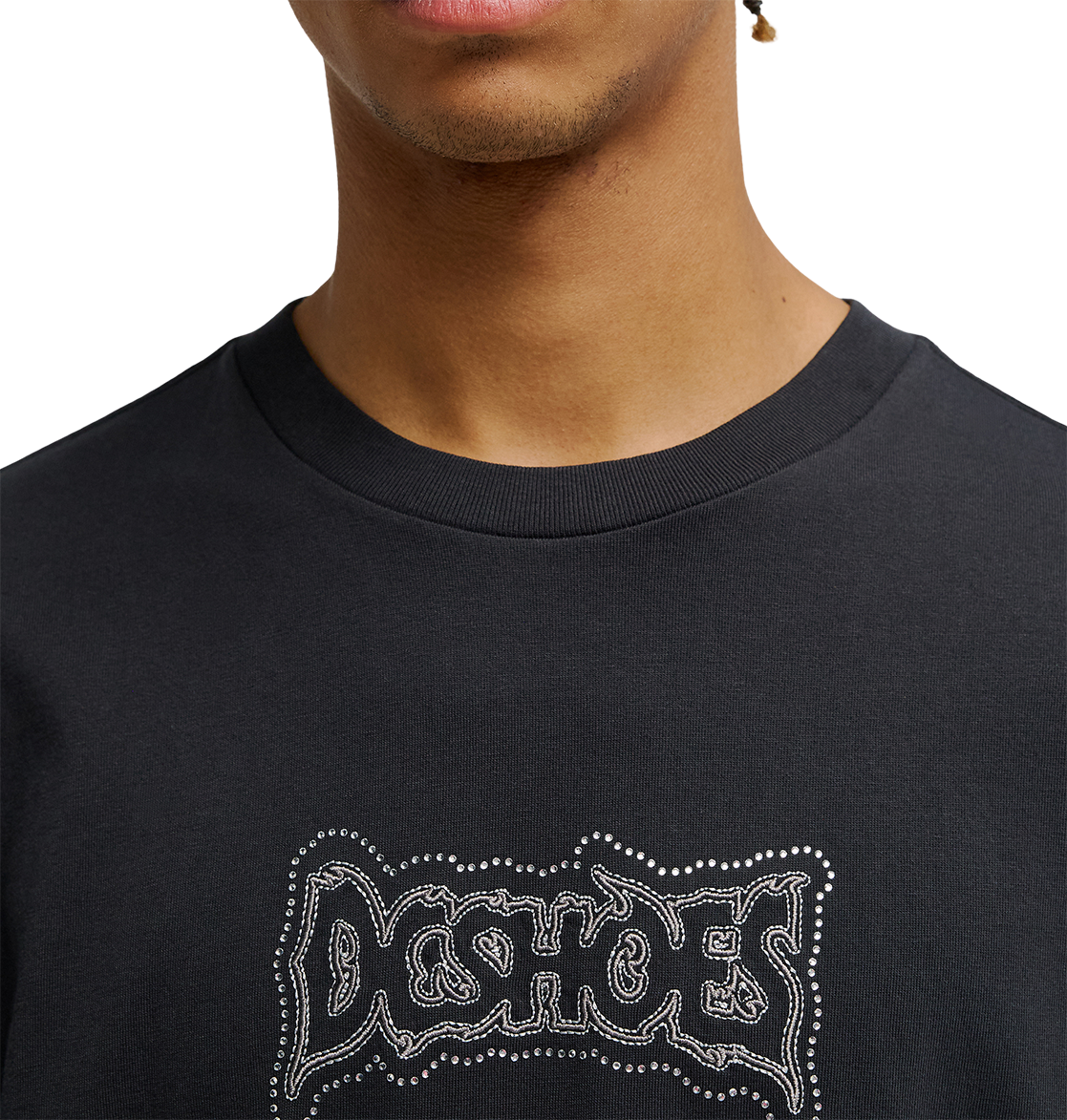Men's DC Burning Diamonds Tee - Black 2 | DC Shoes