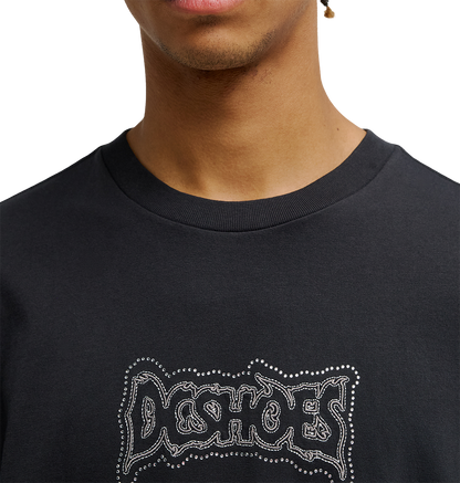 Men's DC Burning Diamonds Tee - Black 2 | DC Shoes