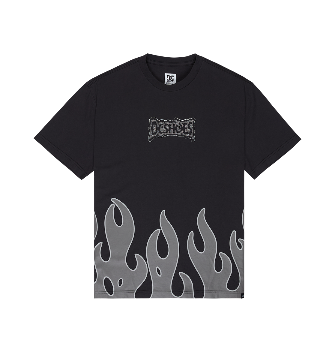 Men's DC Burning Diamonds Tee - Black 2 | DC Shoes