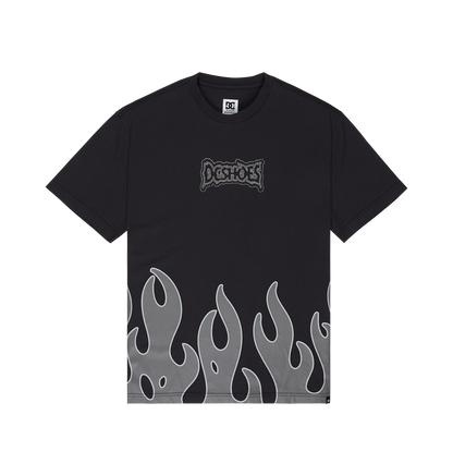 Men's DC Burning Diamonds Tee - Black 2 | DC Shoes