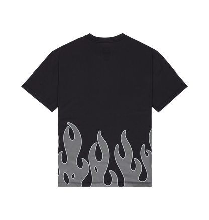 Men's DC Burning Diamonds Tee - Black 2 | DC Shoes