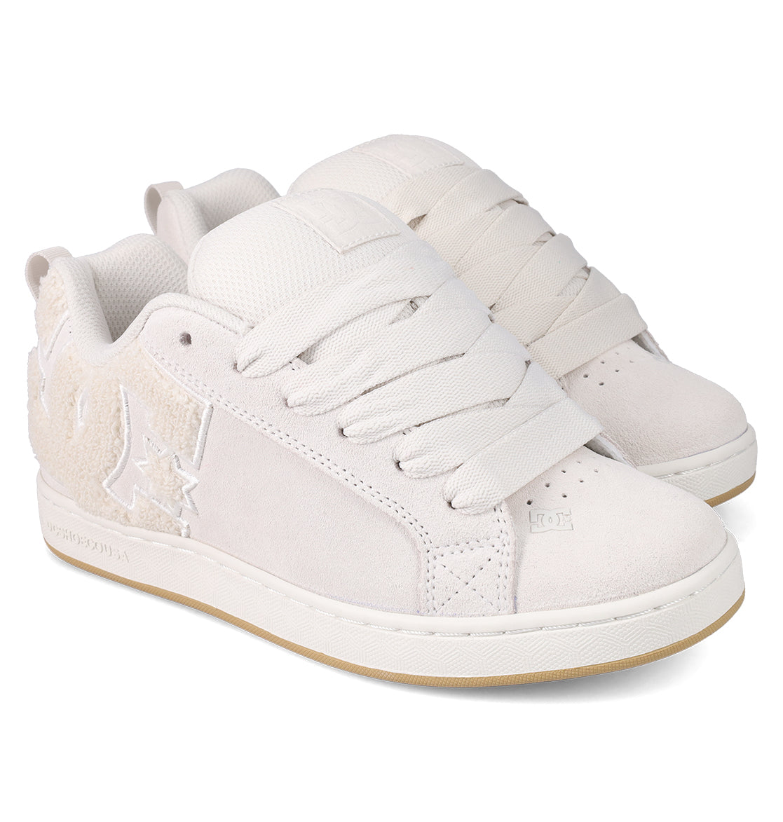Women's Court Graffik SD Shoes - Off White/Gum | DC Shoes