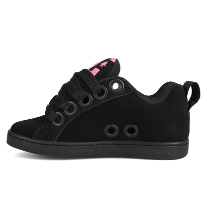 Women's Court Graffik Puff Shoes - Black/Pink | DC Shoes