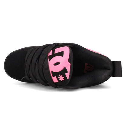 Women's Court Graffik Puff Shoes - Black/Pink | DC Shoes
