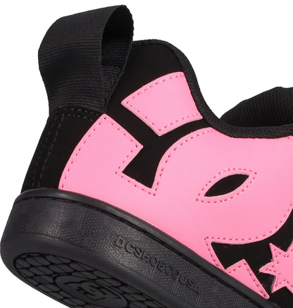 Women's Court Graffik Puff Shoes - Black/Pink | DC Shoes