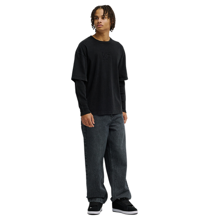 Men's DC Twofer Long Sleeve - Black | DC Shoes