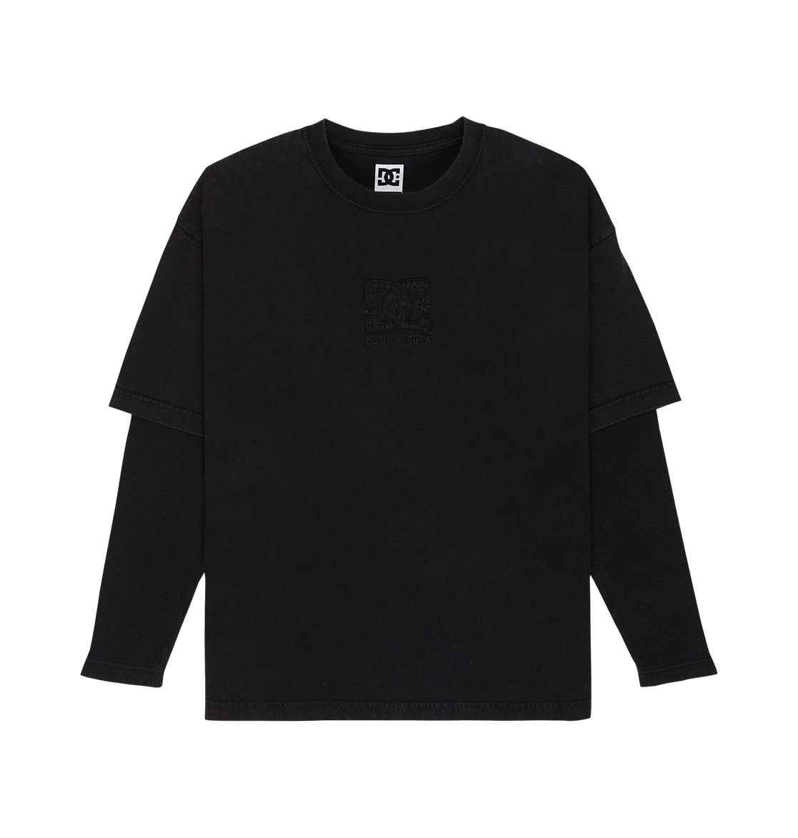 Men's DC Twofer Long Sleeve - Black | DC Shoes