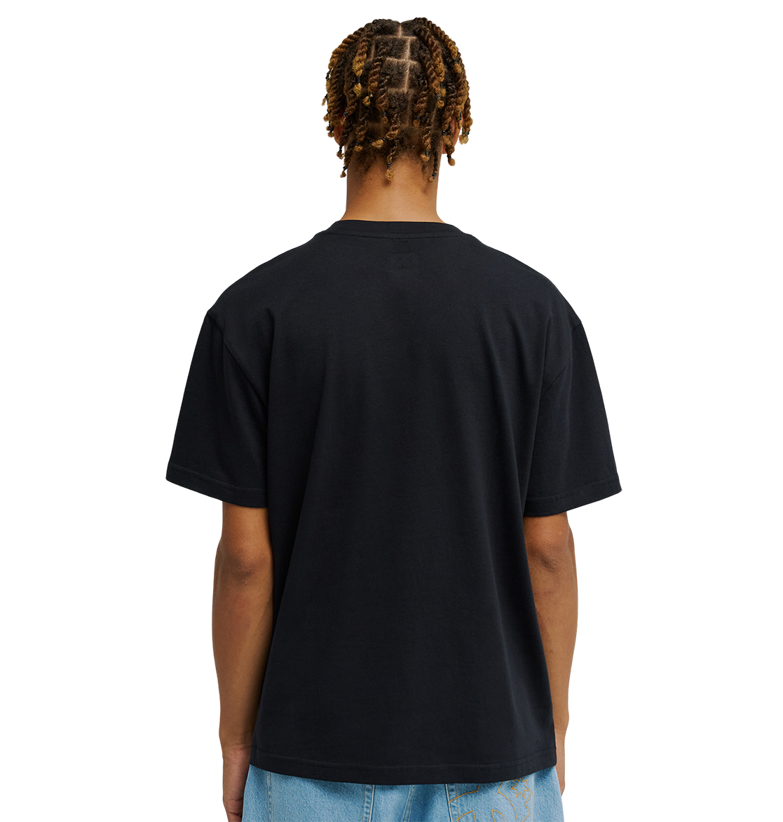 Men's DC Side Flame Tee - Black | DC Shoes