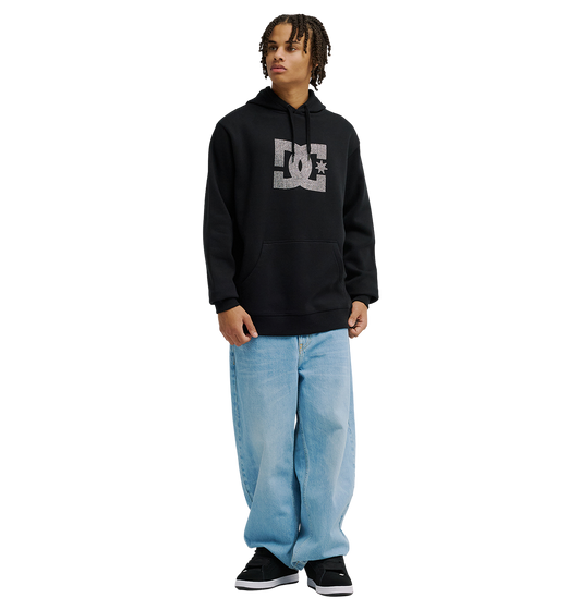 Men's DC Strass Star Hoodie - Black | DC Shoes