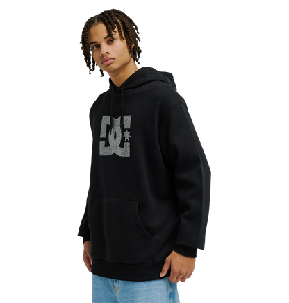 Men's DC Strass Star Hoodie - Black | DC Shoes