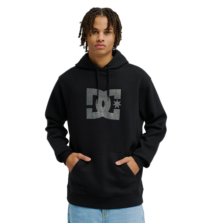 Men's DC Strass Star Hoodie - Black | DC Shoes