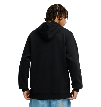 Men's DC Strass Star Hoodie - Black | DC Shoes