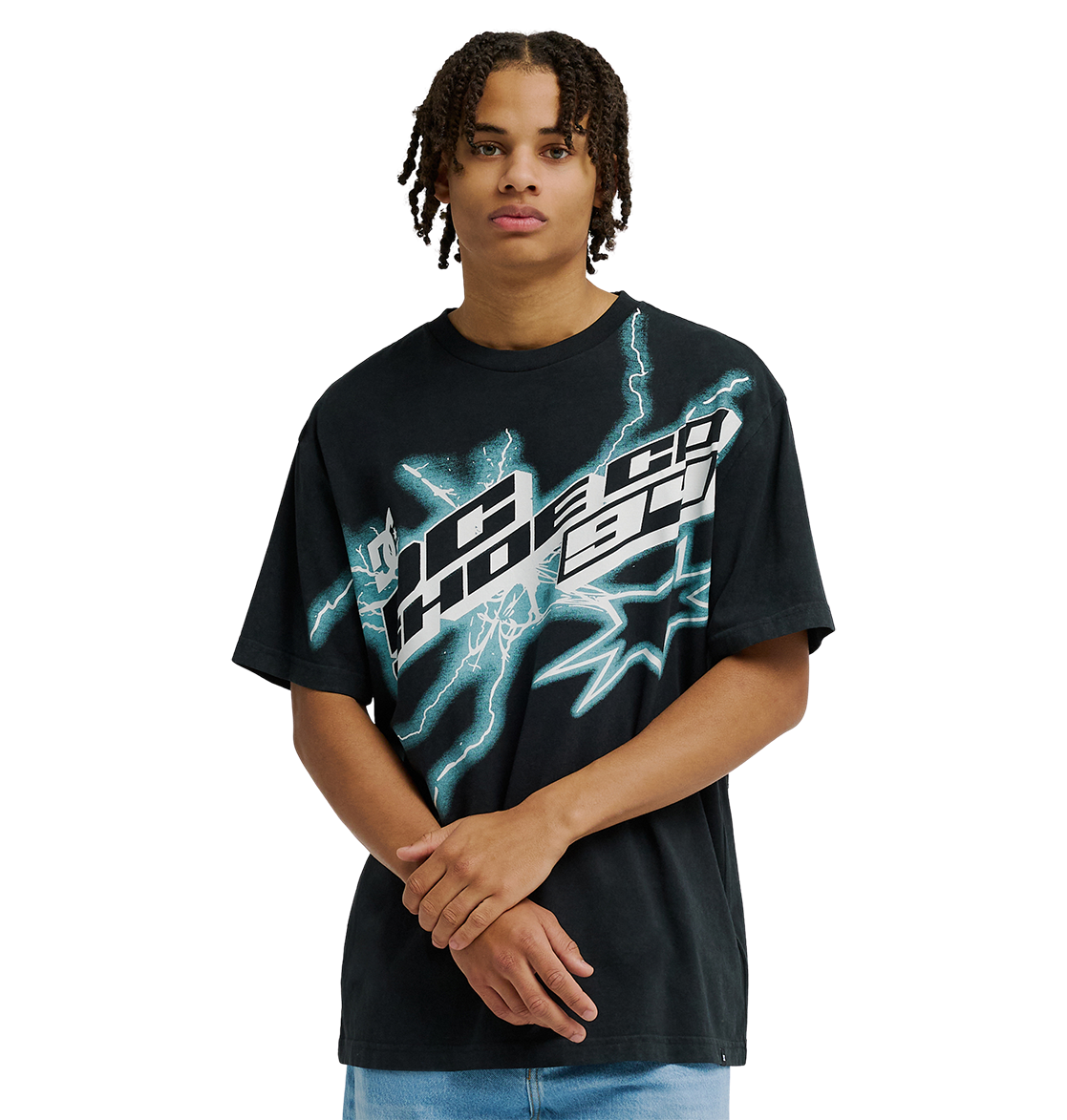 Men's DC Star Struck Tee - Black | DC Shoes