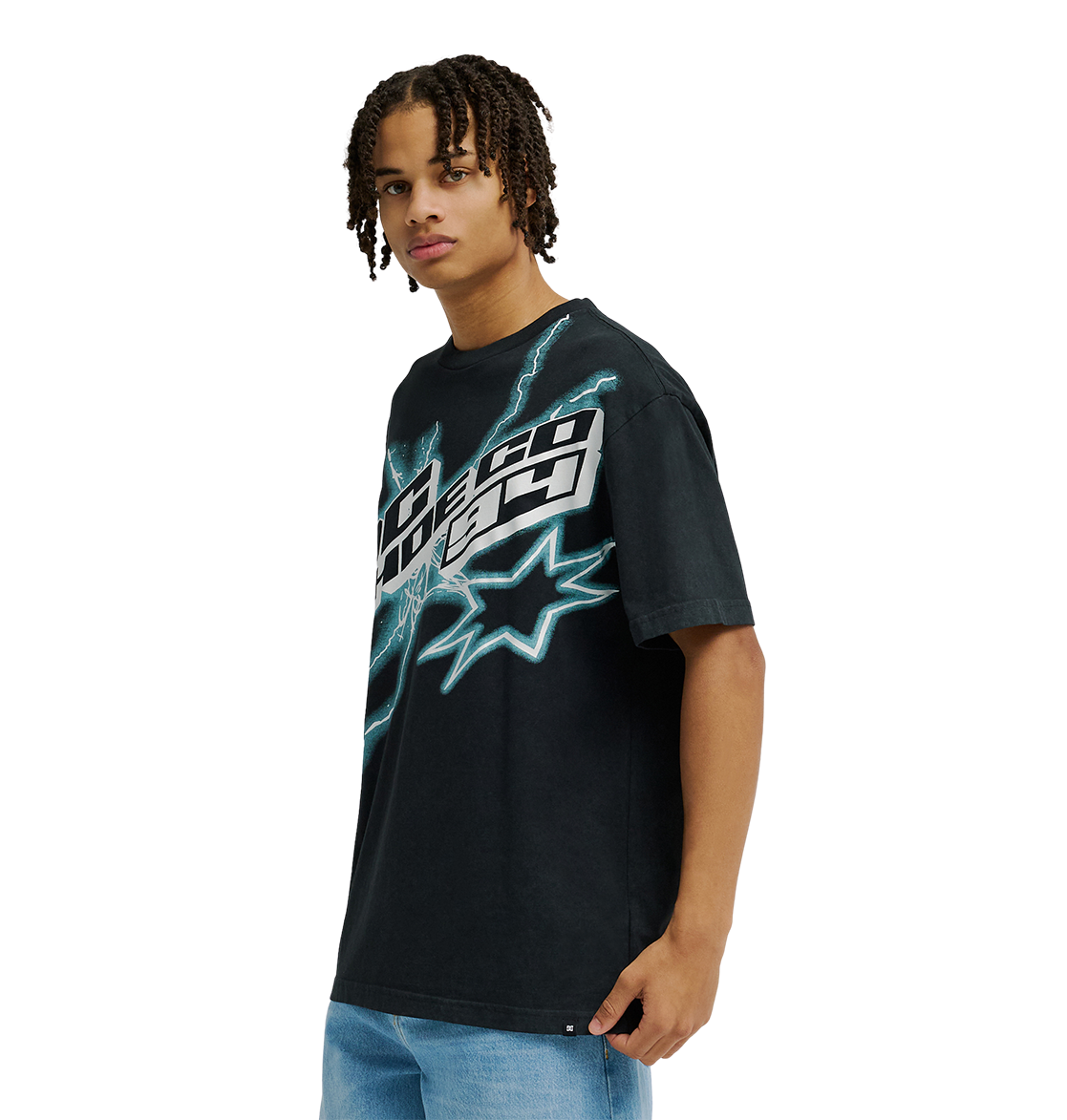 Men's DC Star Struck Tee - Black | DC Shoes