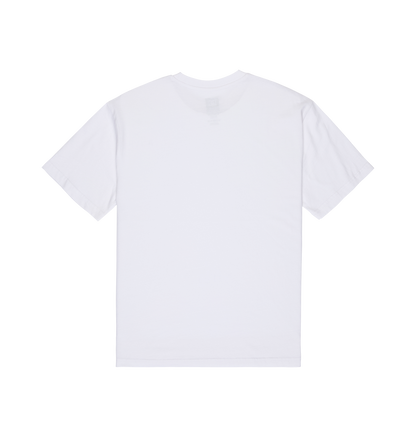 Men's DC Side Flame Tee - White | DC Shoes