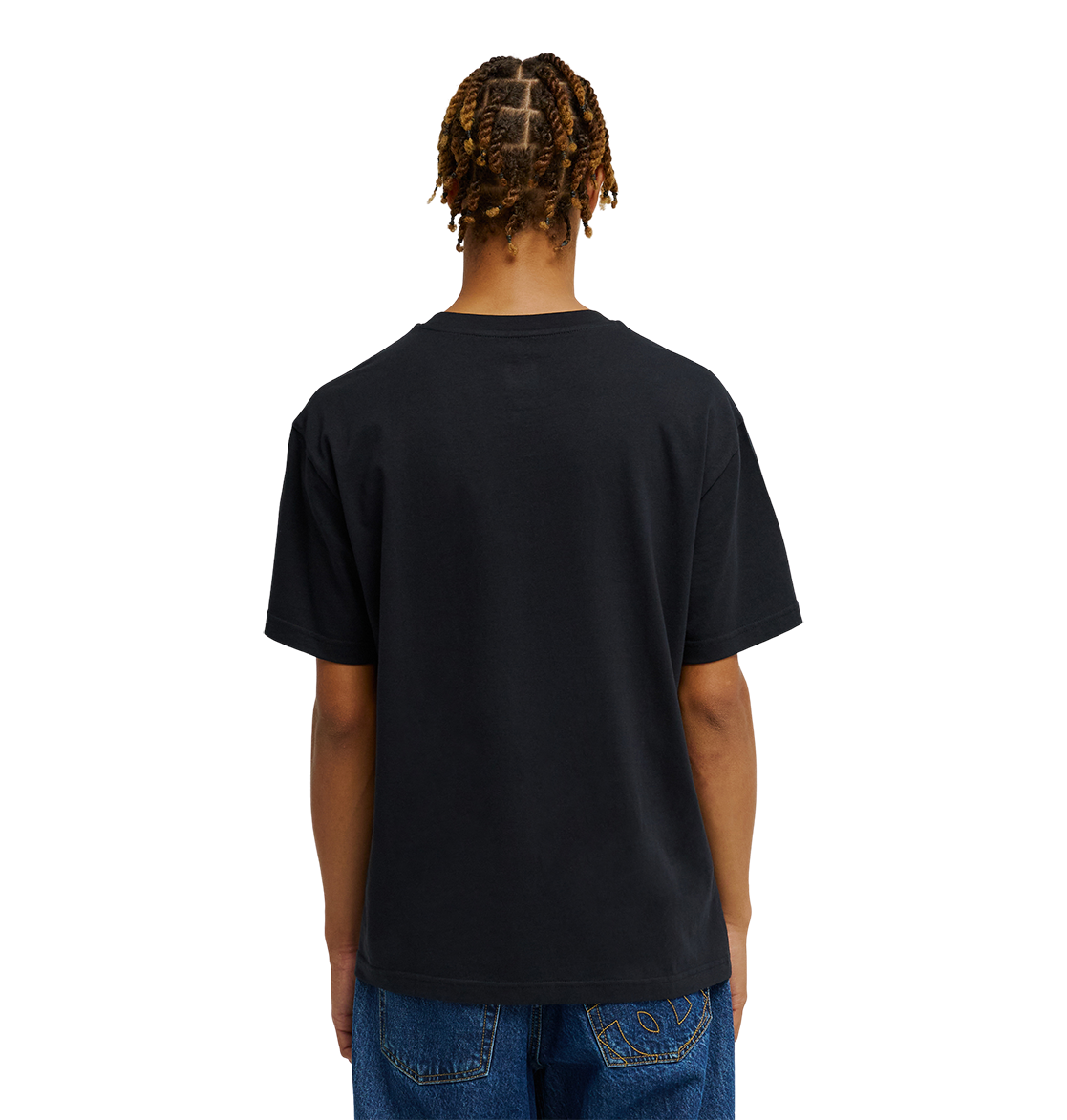 Men's DC Heritage Font Tee - Black | DC Shoes