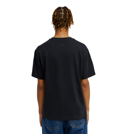 Men's DC Heritage Font Tee - Black | DC Shoes