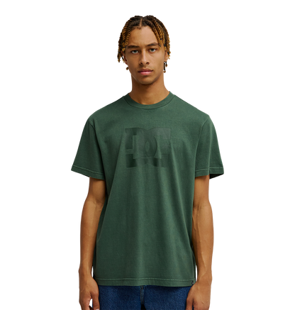 Men's DC Star Pigment Dye Tee - Deep Forest | DC Shoes