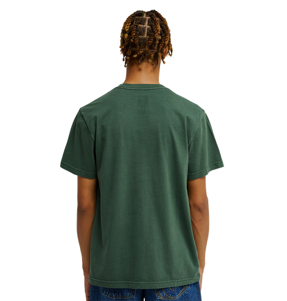 Men's DC Star Pigment Dye Tee - Deep Forest | DC Shoes