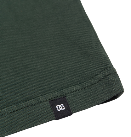 Men's DC Star Pigment Dye Tee - Deep Forest | DC Shoes