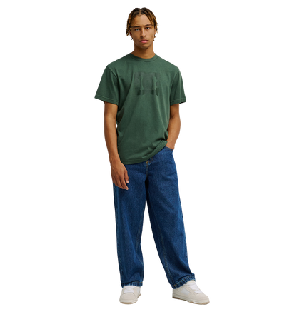 Men's DC Star Pigment Dye Tee - Deep Forest | DC Shoes