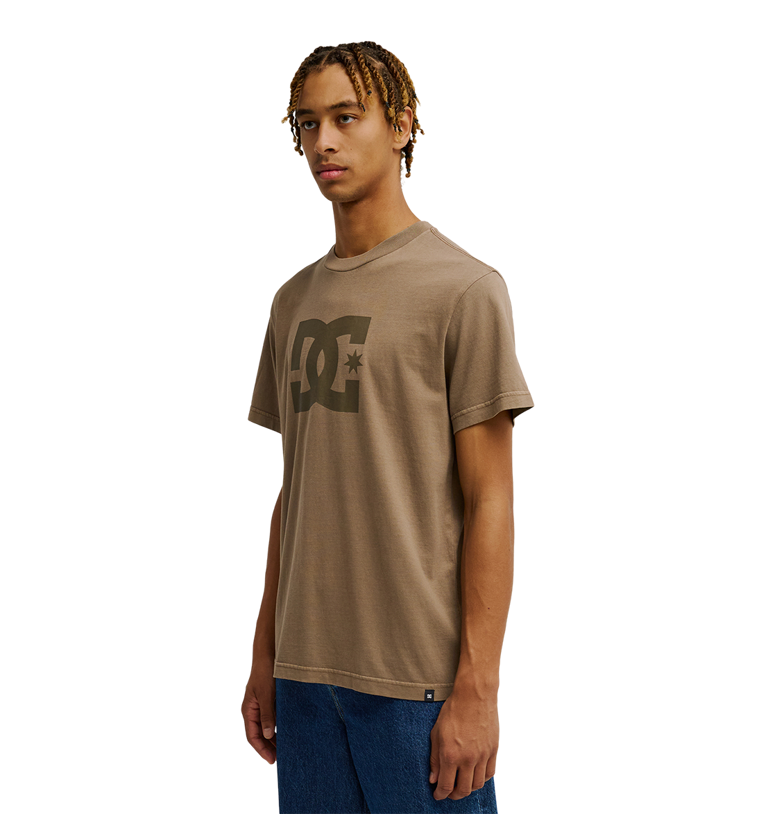 Men's DC Star Pigment Dye Tee - Morel | DC Shoes