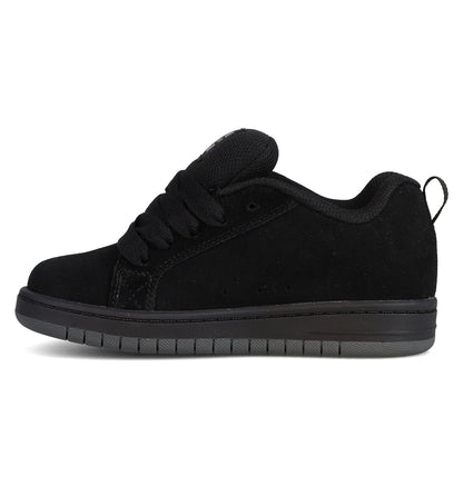 Kids' Court Graffik Beveled Special Edition Shoes - Black/Grey | DC Shoes